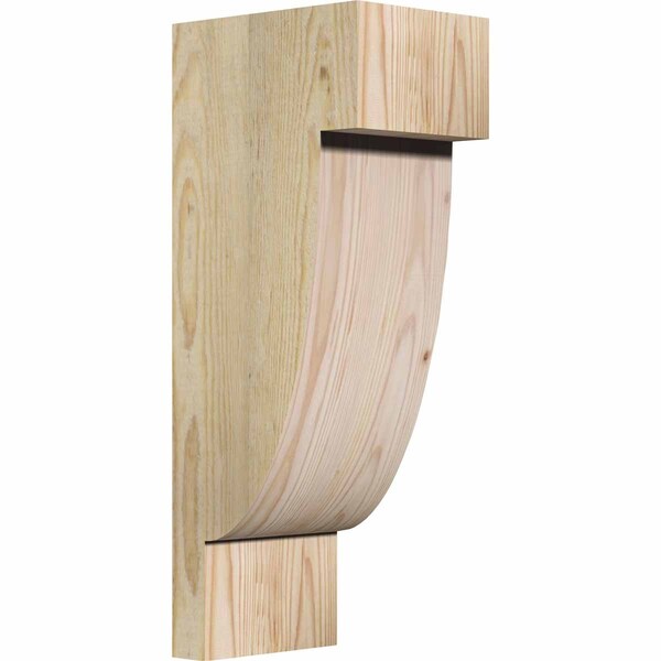Ekena Millwork Alpine Rough Sawn Corbel, Douglas Fir, 6"W x 8"D x 20"H COR06X08X20ALP00RDF - main